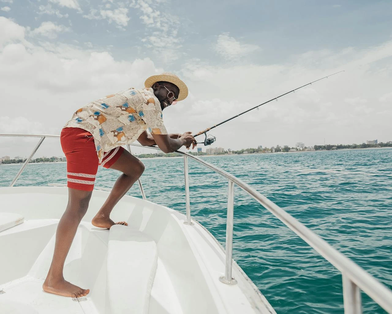 Yacht on the water