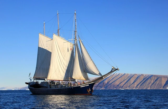 Sailboat on the water
