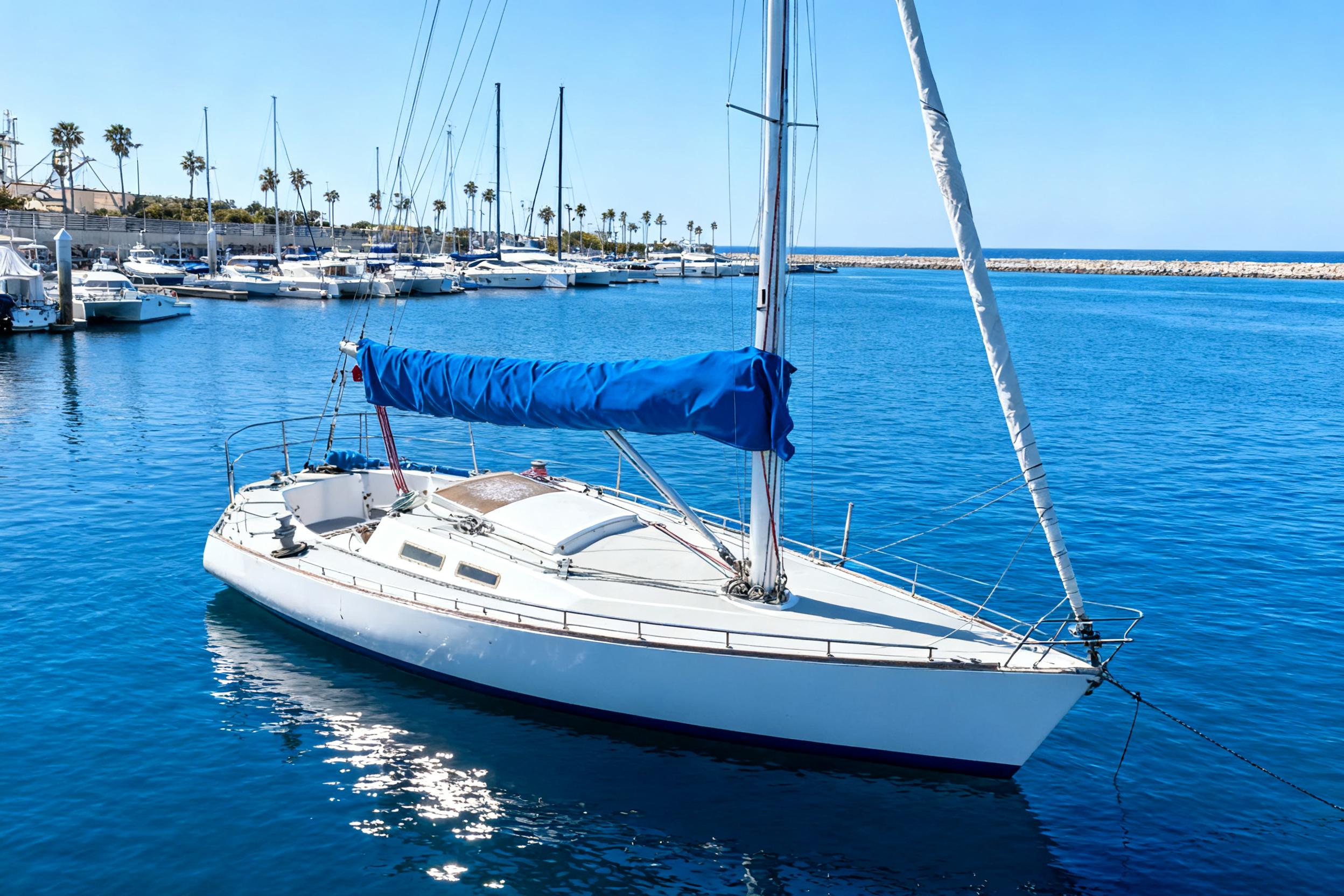 1983 Sailboat Racing Sloop