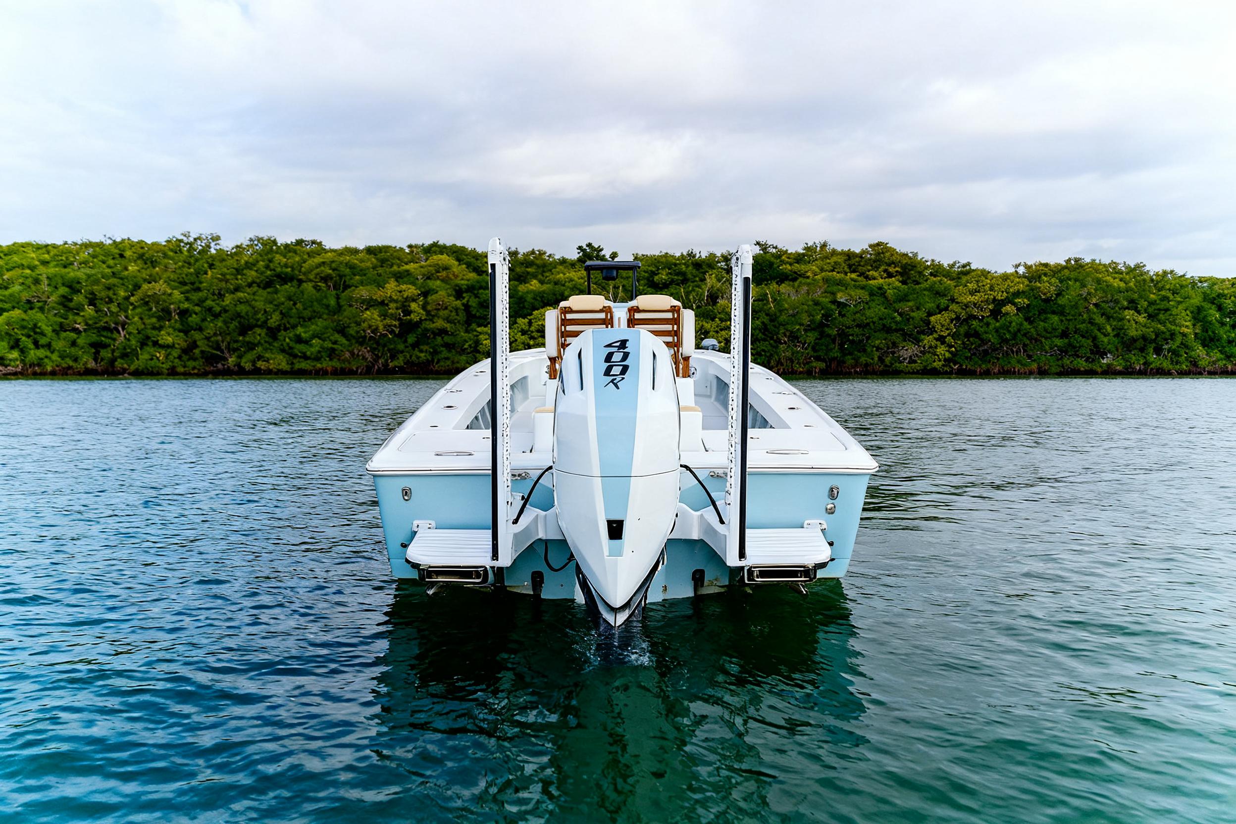 2026 Broadwater Boatworks 25 Bay Cat 