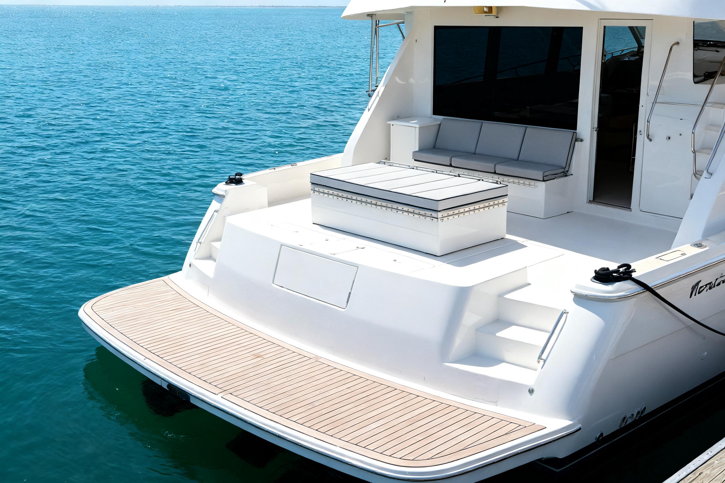 1995 Hatteras 74 Cockpit Motor Yacht