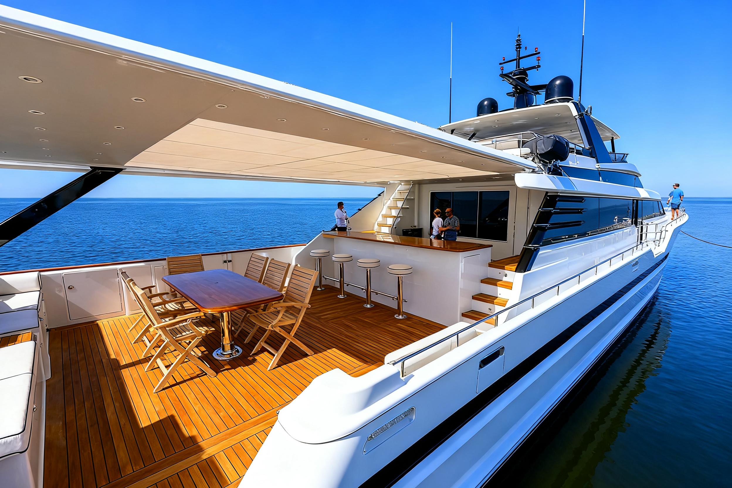 1997 Broward 108 Raised Pilothouse