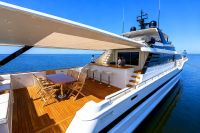 1997 Broward 108 Raised Pilothouse