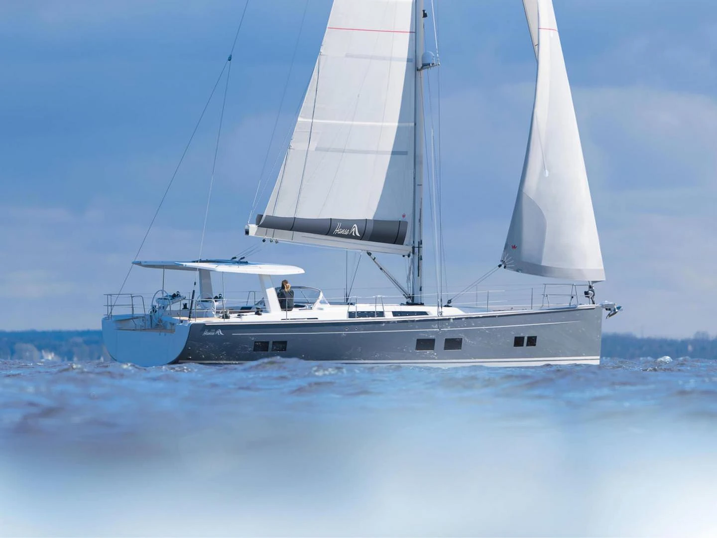 Hanse 588 sailboat