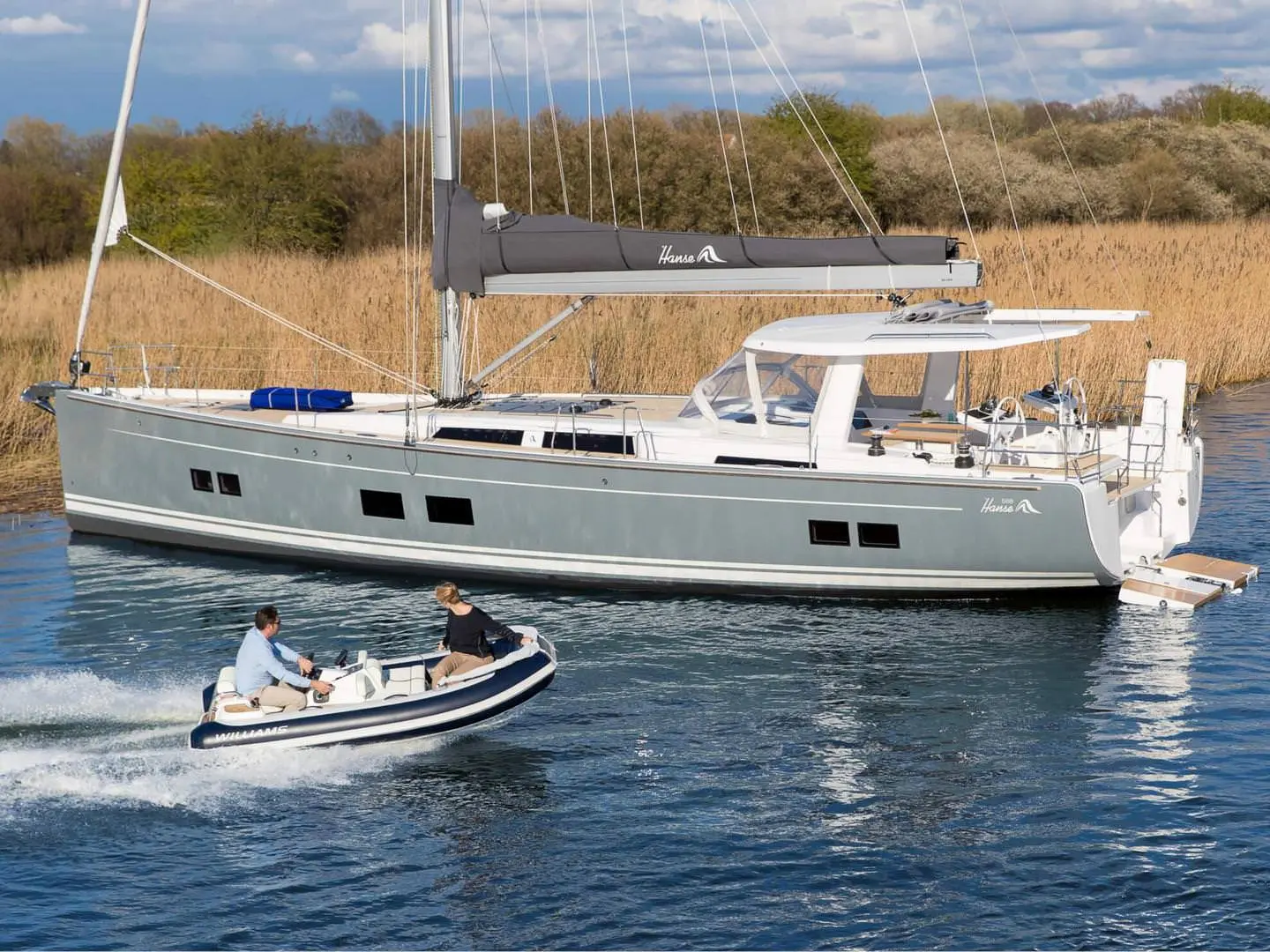 Hanse 588 sailboat