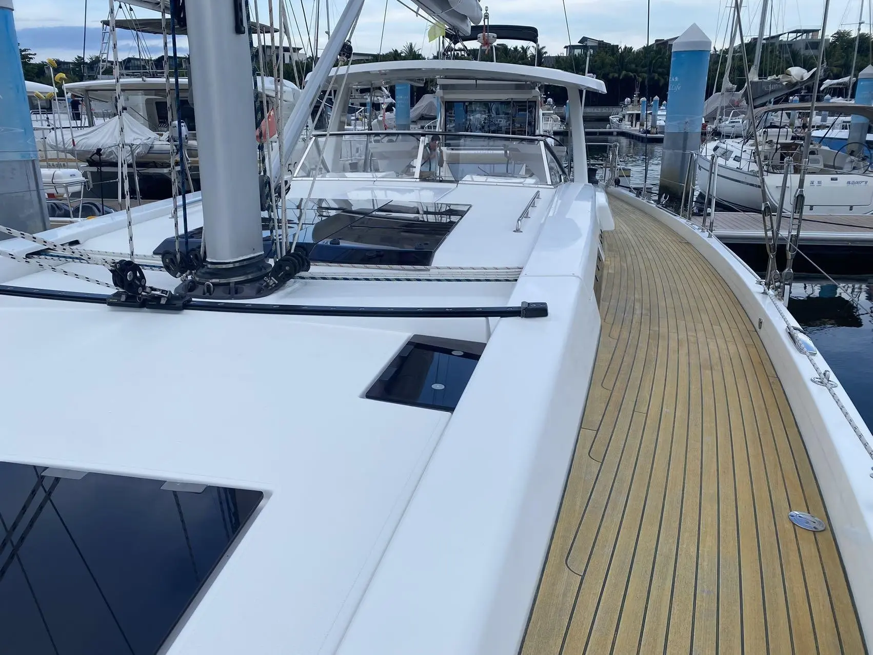 Hanse 588 sailboat