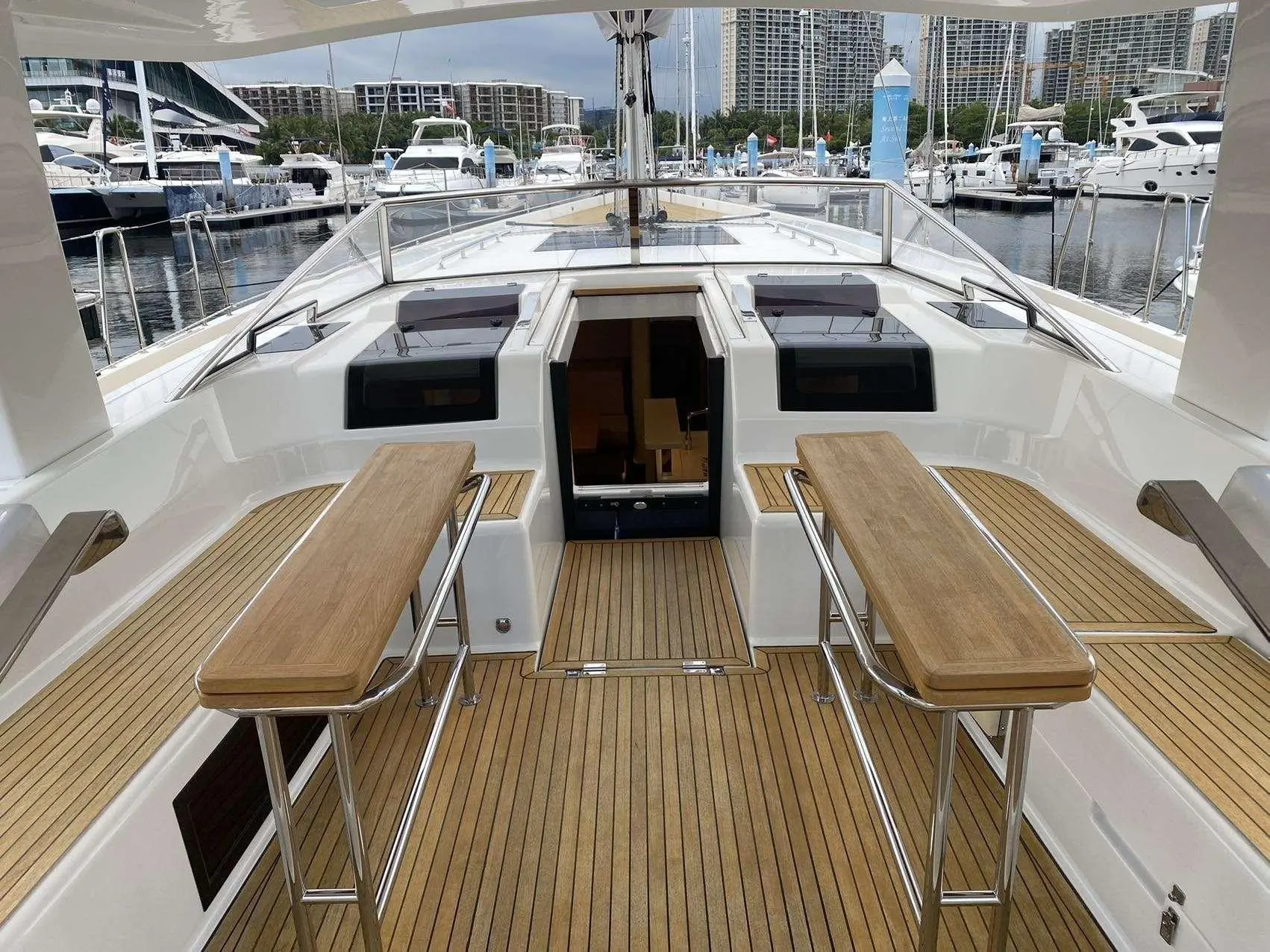Hanse 588 sailboat