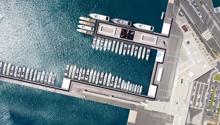 Inaugural Croatia Yacht Show marina