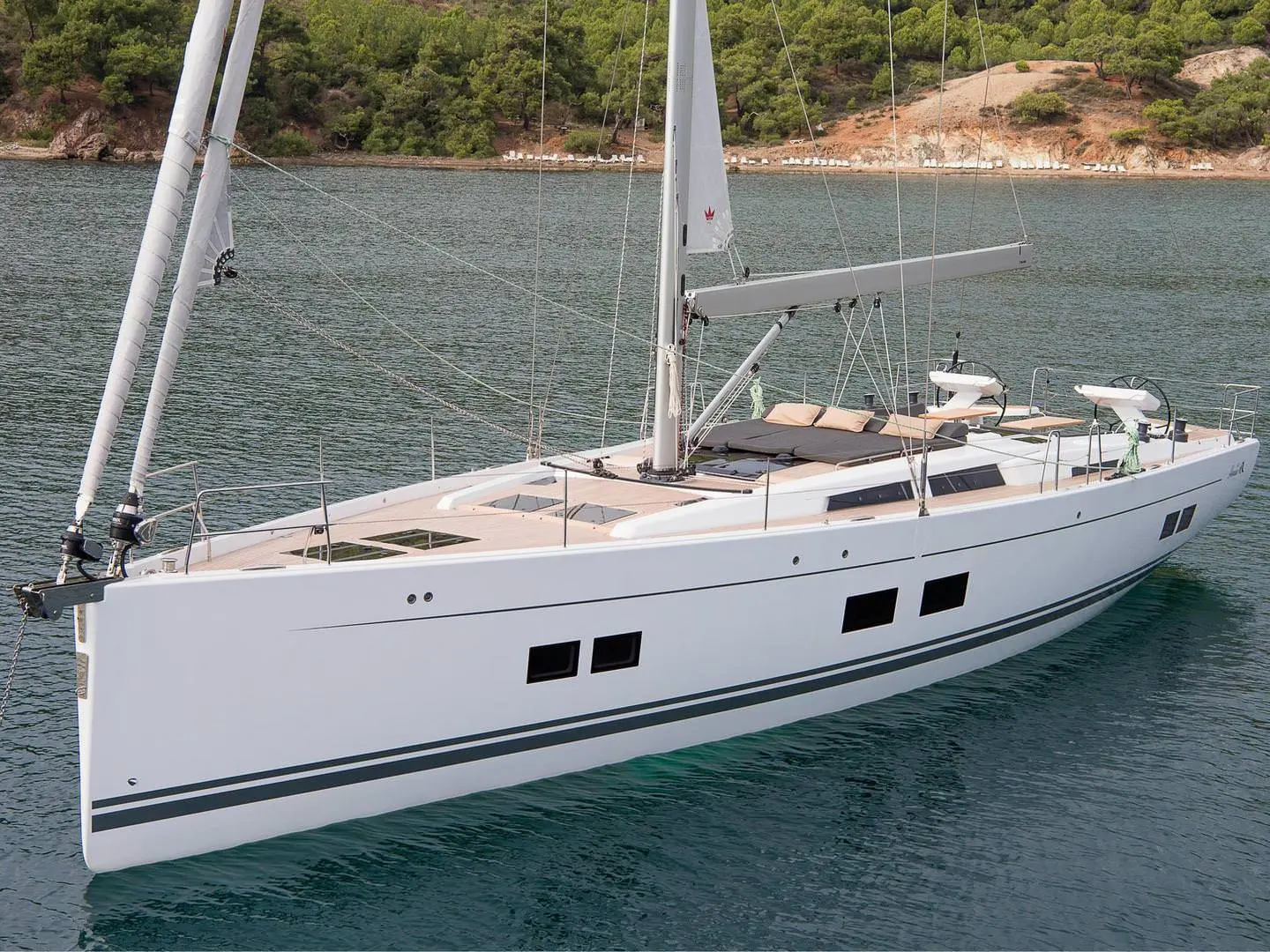 Hanse 588 sailboat