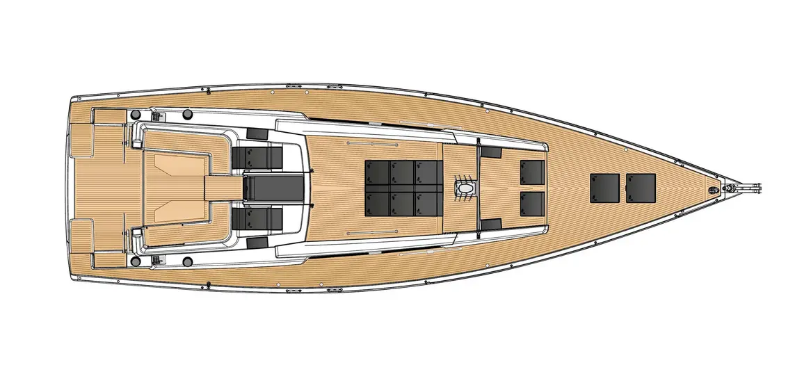 Hanse 588 sailboat