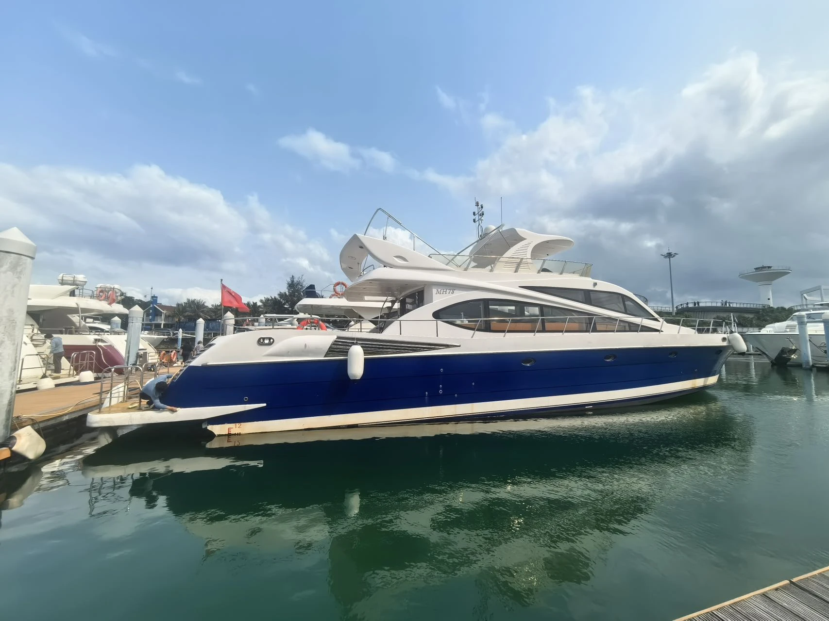 Minhua 78-foot yacht