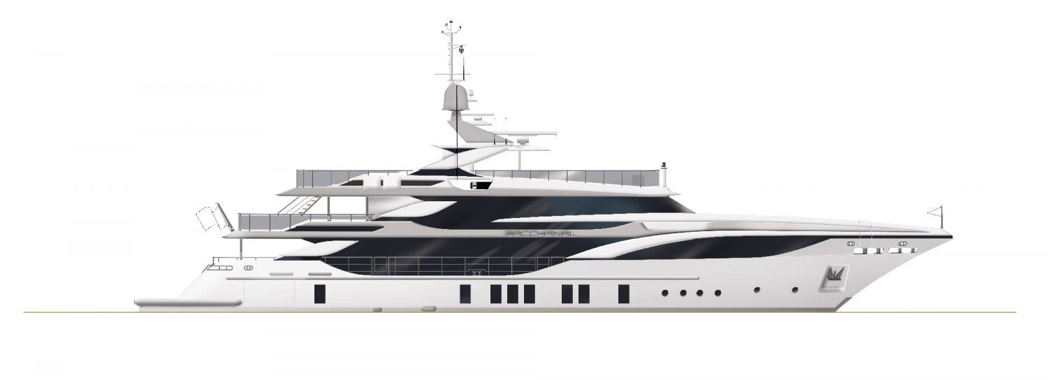 Benetti Mega FB703 M-Y Bacchanal