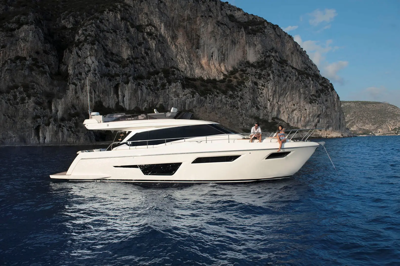 Ferretti 500 yacht