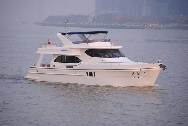 Yachts sail the seas