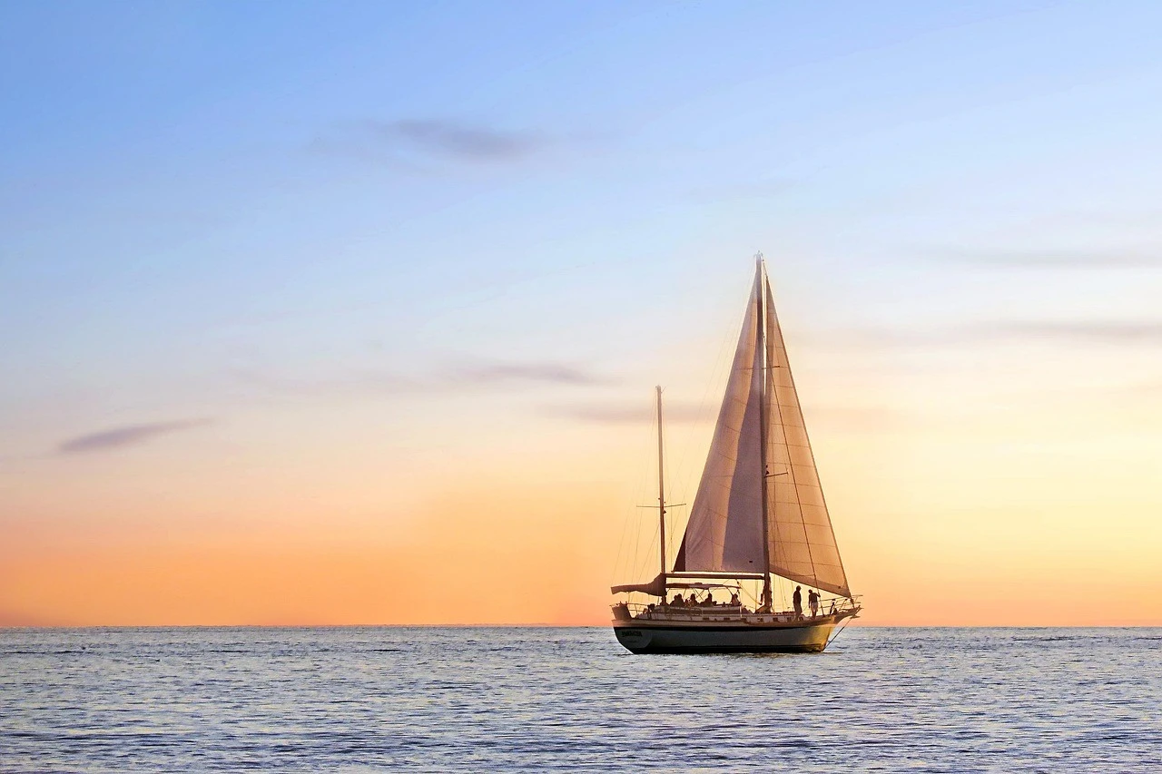 Sailboat on the water