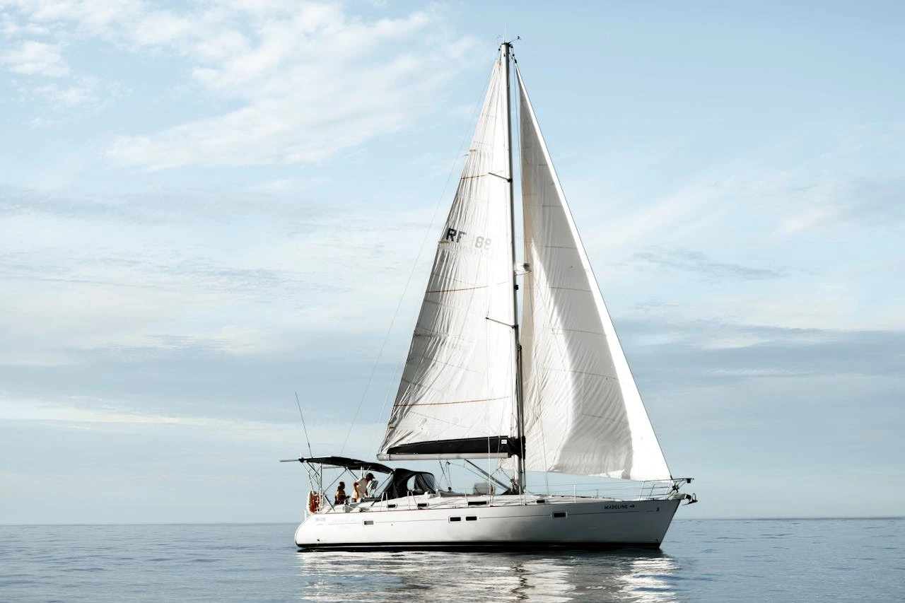 Sailboat on the water