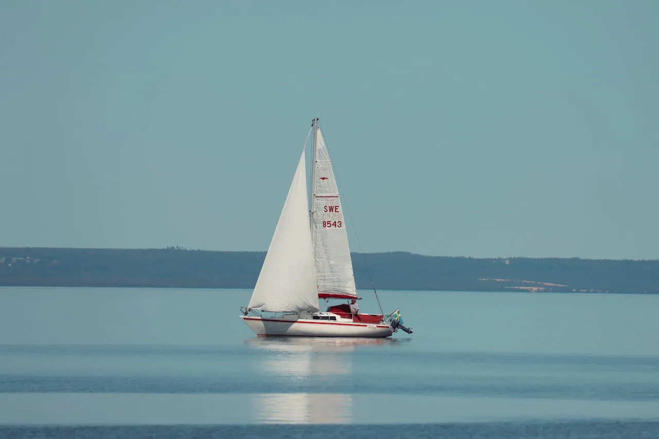 Sailing on the sea