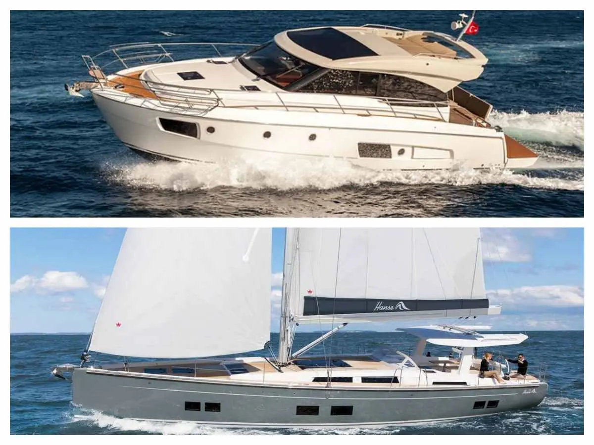 Motor Yacht vs. Sailing Boat