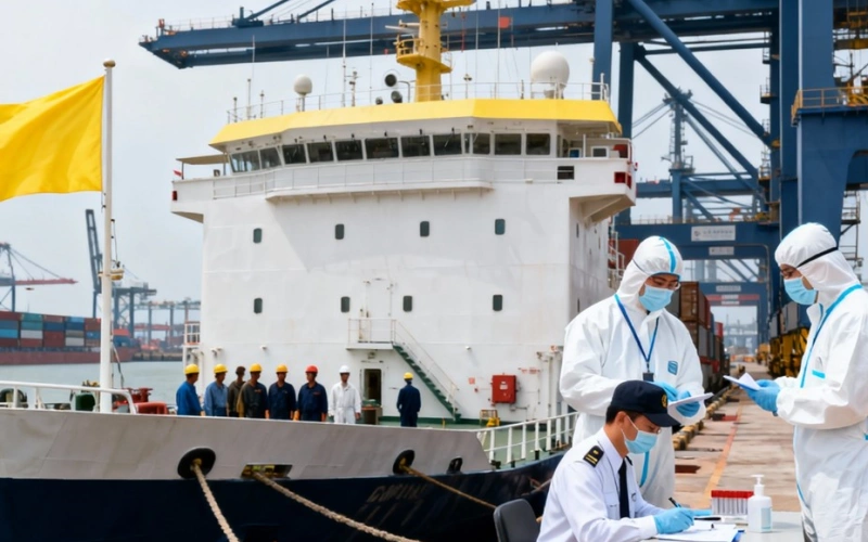 What Does a Boat Flying a Yellow Flag Mean?