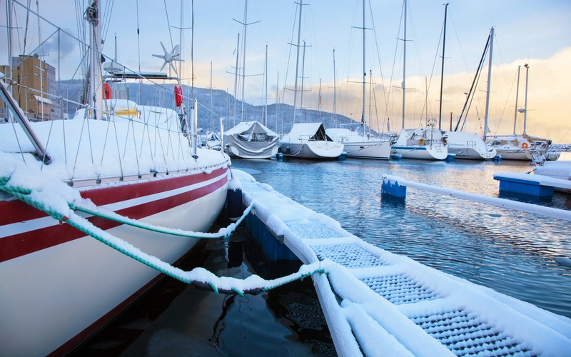 Winter Mooring Fees for 30-50 Foot Vessels