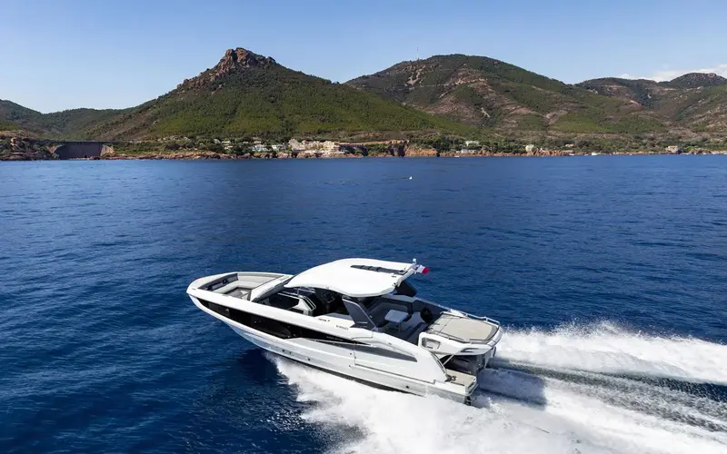 Properly maintained yacht