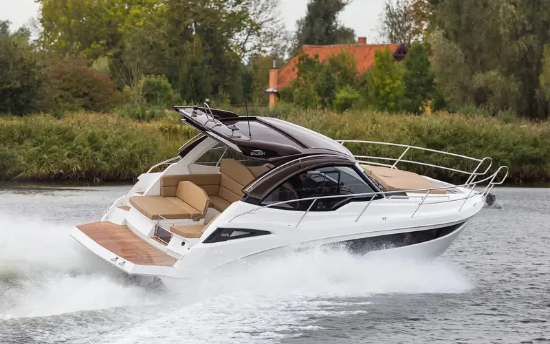 a mini yacht