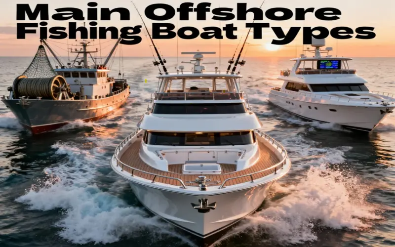 Main Offshore Fishing Boat Types