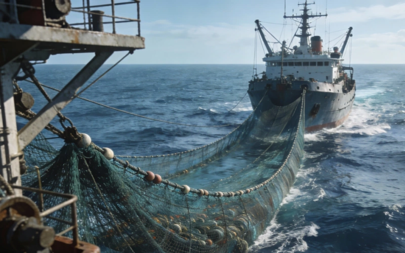 Trawling Fishing Boats