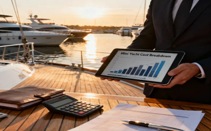 mini yacht cost per year
