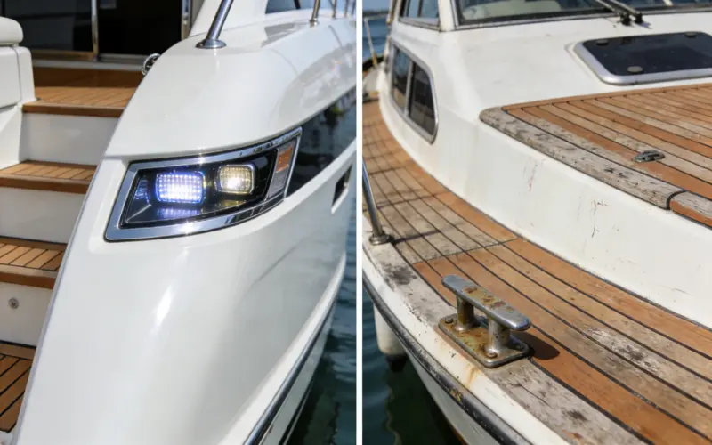 New vs. Used Mini Yacht