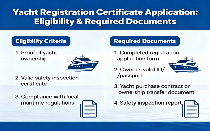 Application Requirements and Documentation for Yacht Registration Certificates
