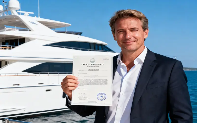 yacht registration certificate