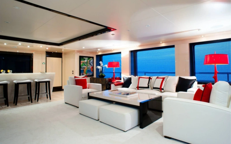 Functionality and Comfort in Amels Yacht Interiors