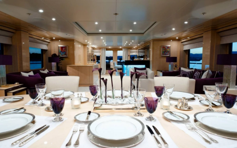 Amels Yacht Interior Design Examples