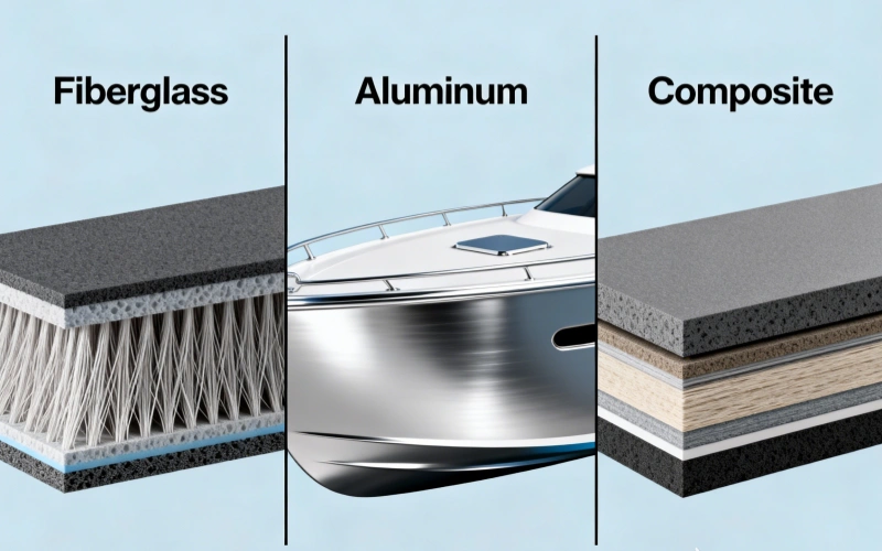 Ocean Alexander Yachts Premium Hull Materials