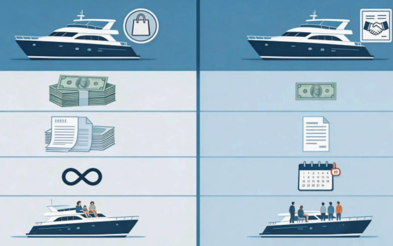 Luxury Yacht Price vs Charter Cost