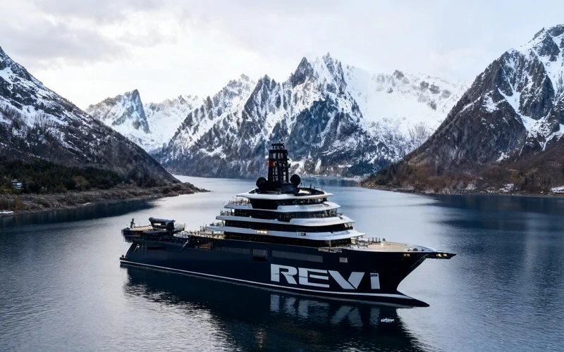 REV Ocean in Fjord