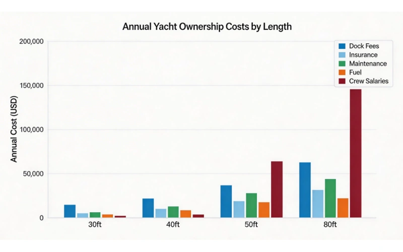 Annual Yacht Ownership Cost Breakdown