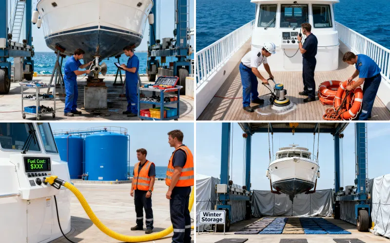 Annual Operating Costs of a Midsize Yacht