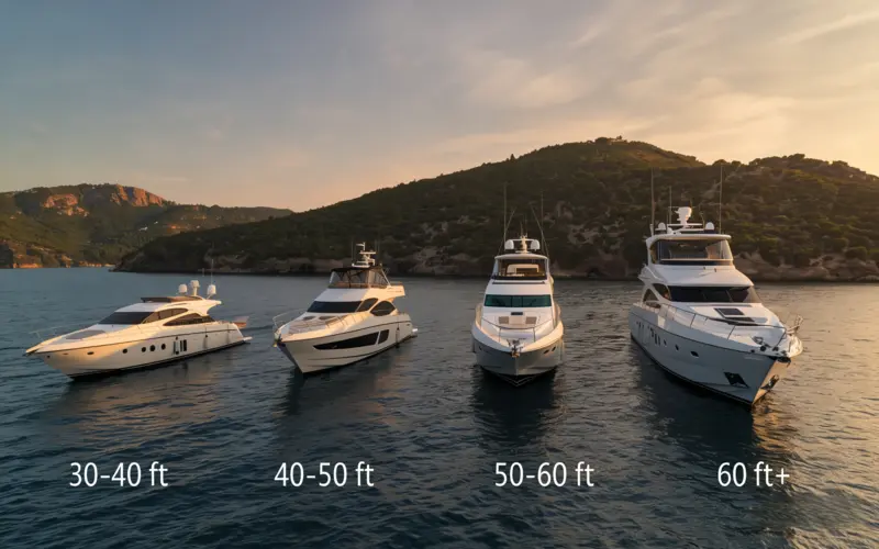 Yacht Size Comparison