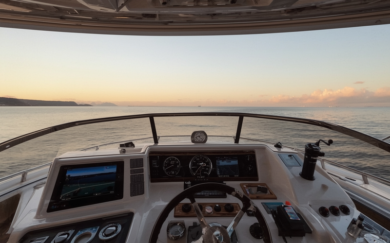 Yacht Helm Console