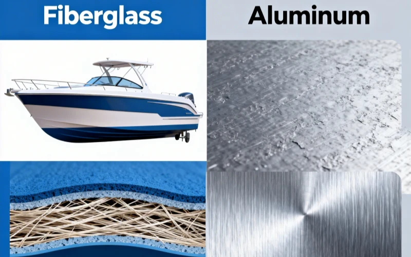 Aluminum vs Fiberglass Fishing Boats