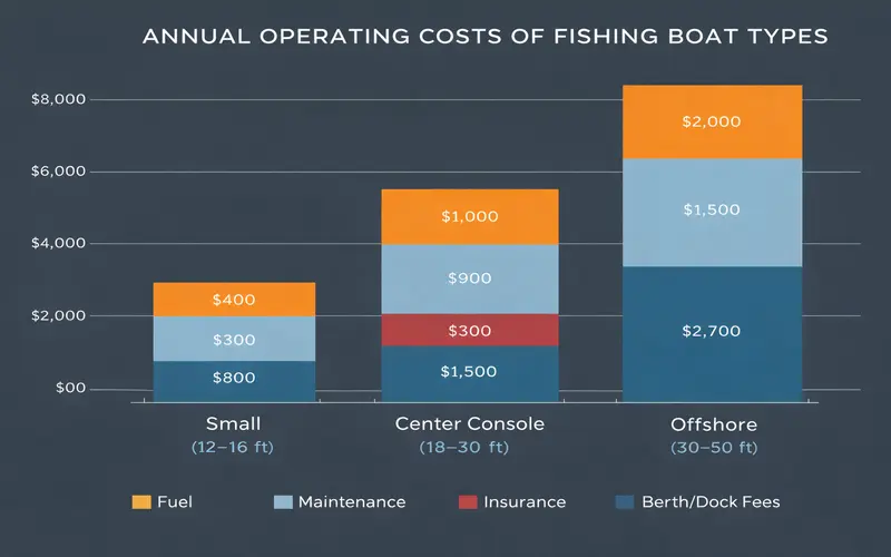 Annual Operating Costs of Fishing Boat Types