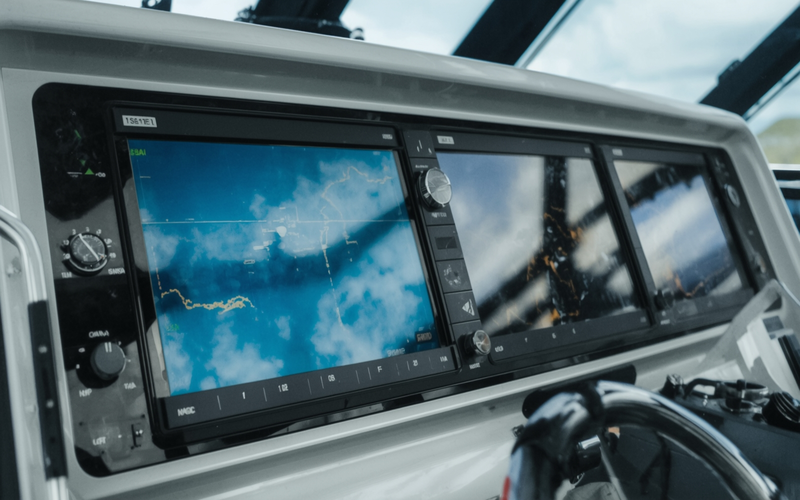 Boat Electronics Console