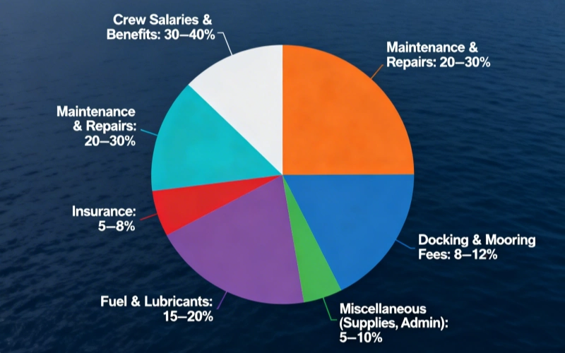 Annual Yacht Ownership Costs Chart