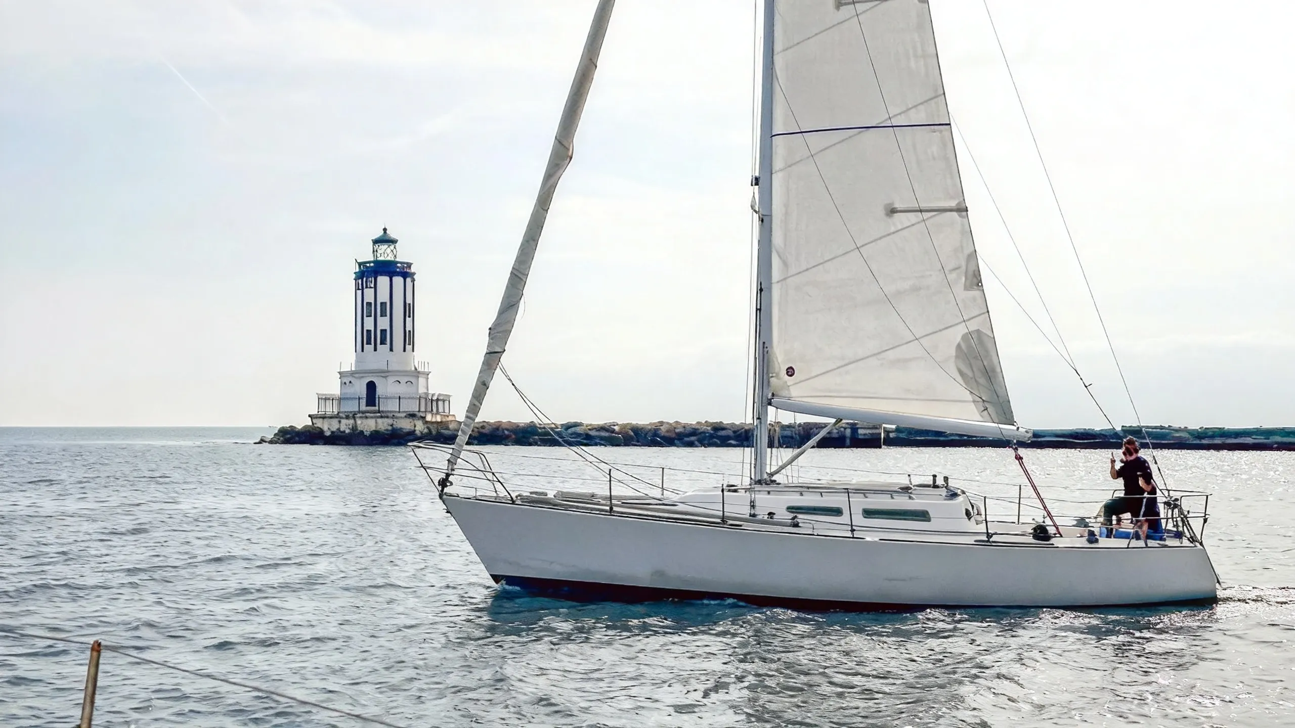 1983 Sailboat Racing Sloop