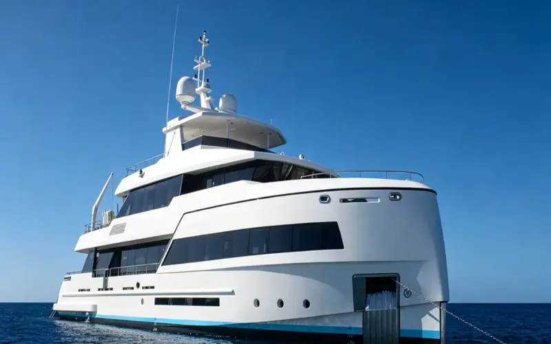 Luxury yacht