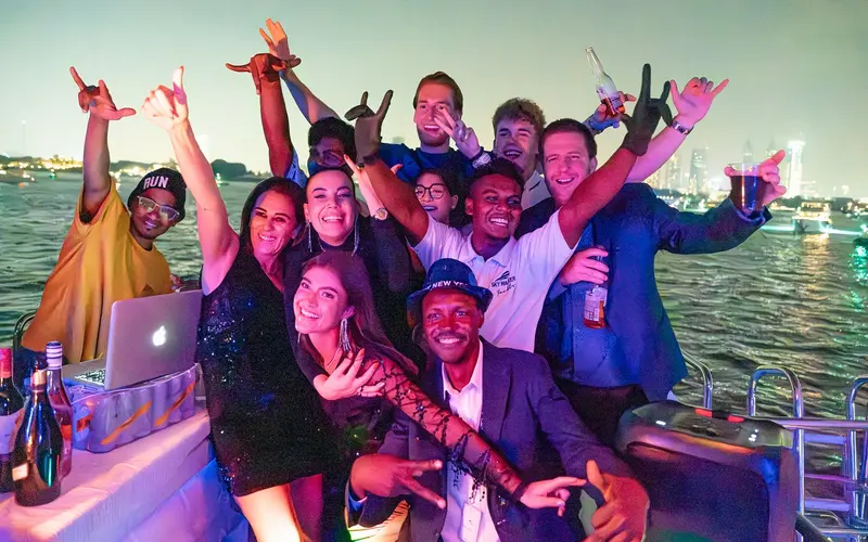 Yacht party