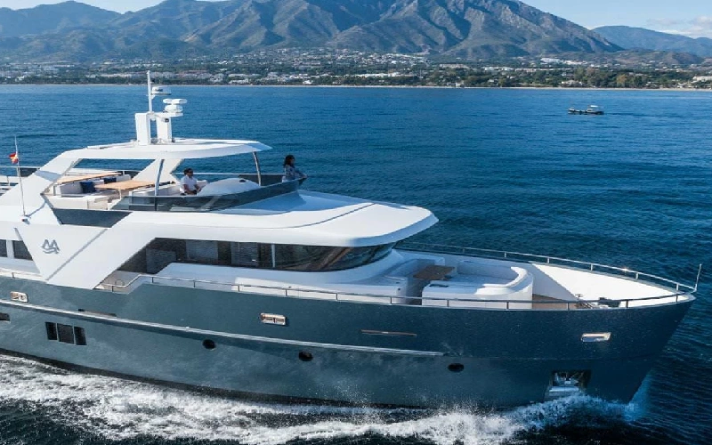 Luxury yacht