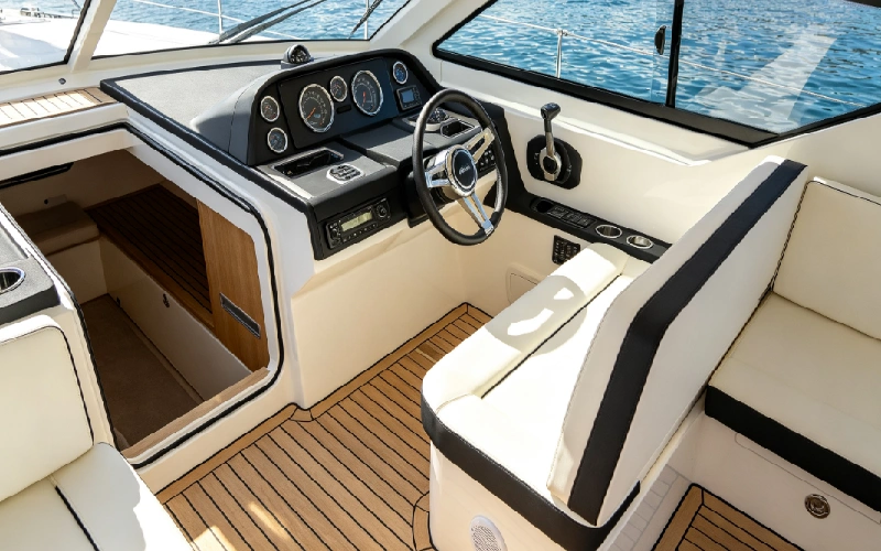 Azuree Yacht Cockpit